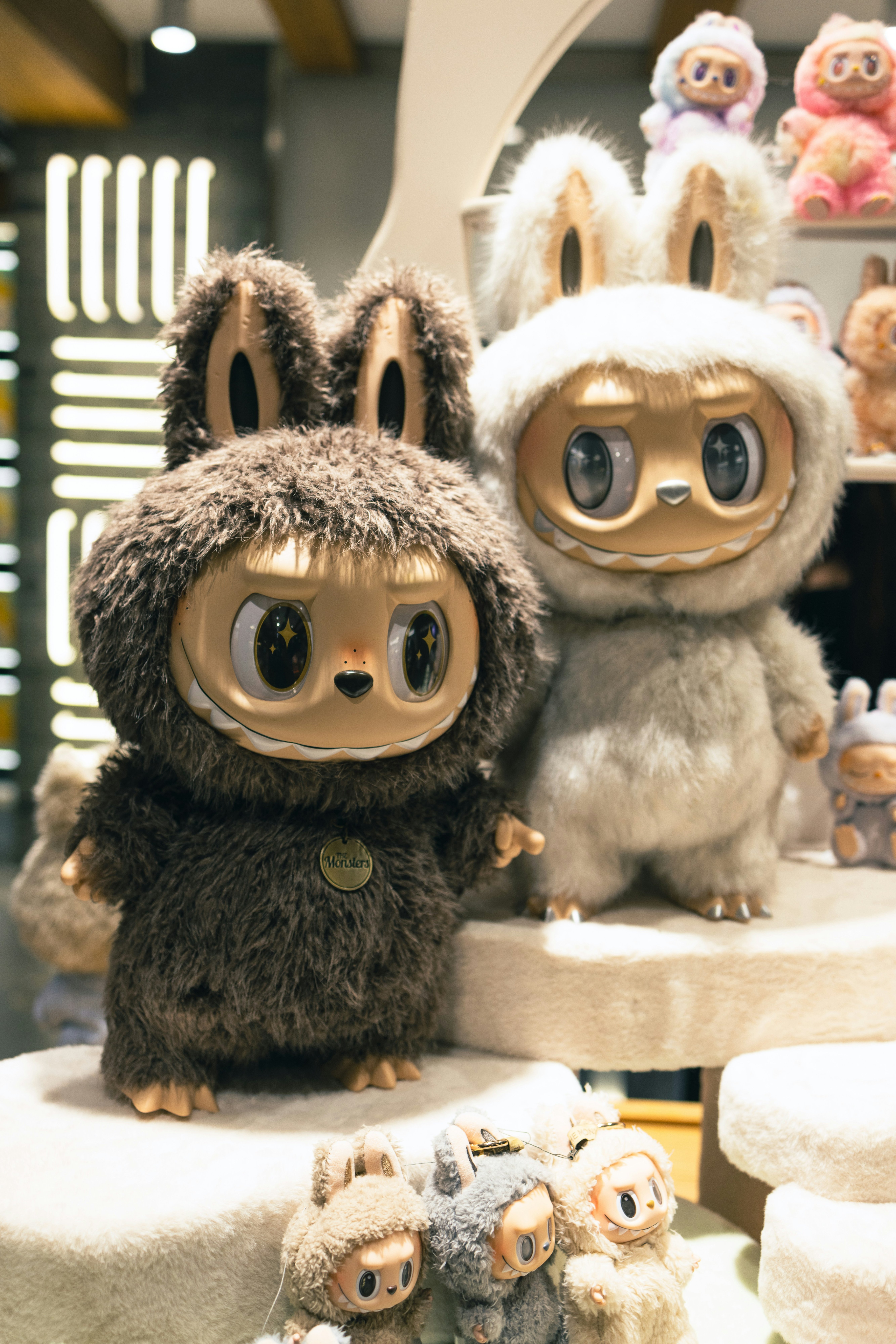 Designer plush figures